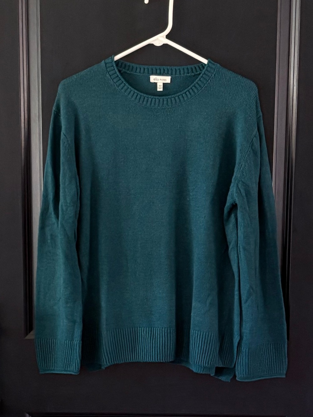 Ella Moss Teal Crewneck Sweater